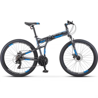 Велосипед STELS 26" Pilot 970 MD V022 антрацитовый (LU094029), рама 19"