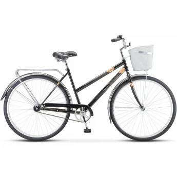 Велосипед STELS Navigator 28" 300 Lady Z010 (с корзиной) (LU085342) черный