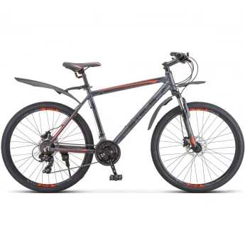 Велосипед STELS Navigator 620 D V010 Антрацитовый (LU094069), рама 14"