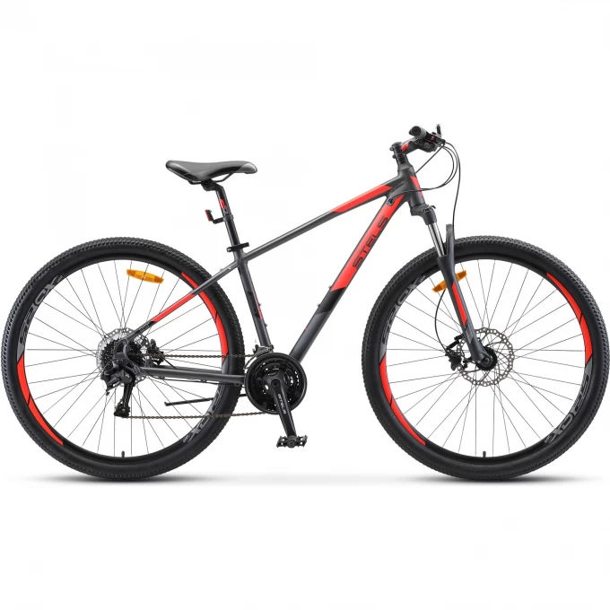 Велосипед STELS Navigator 920 D V010 антрацитовый/красный 29" (LU094356), рама 16,5" KUBC0063522021KU0001198